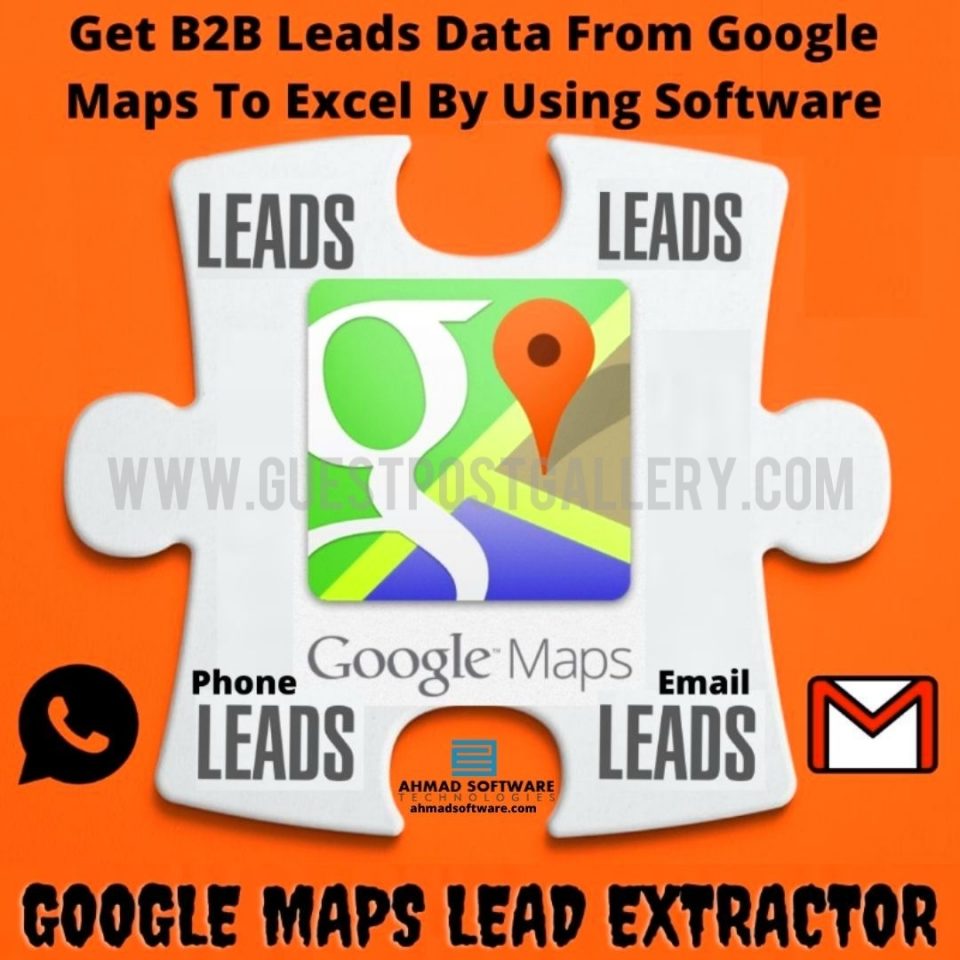 Get B2B Leads Data From Google Maps To Excel By Us